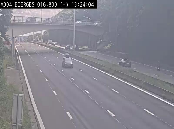 <h2>Webcam à Wavre, à hauteur de la sortie 5 Bierges. Vue orientée vers Namur</h2>
