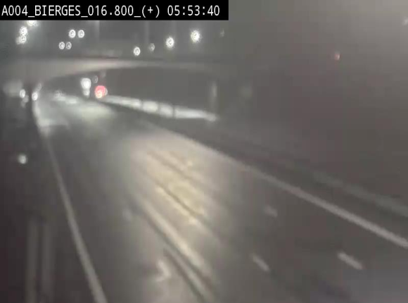 <h2>Webcam à Wavre, à hauteur de la sortie 5 Bierges. Vue orientée vers Namur</h2>