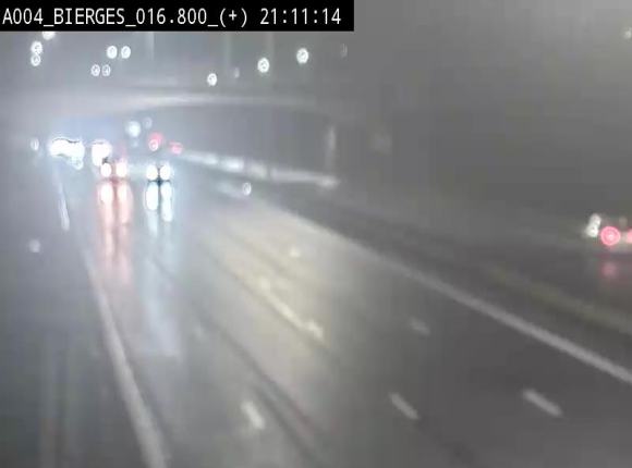 <h2>Webcam à Wavre, à hauteur de la sortie 5 Bierges. Vue orientée vers Namur</h2>
