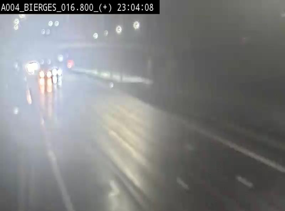 <h2>Webcam à Wavre, à hauteur de la sortie 5 Bierges. Vue orientée vers Namur</h2>