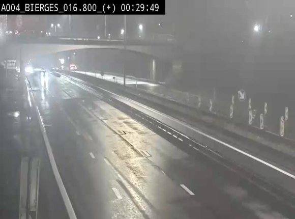 <h2>Webcam à Wavre, à hauteur de la sortie 5 Bierges. Vue orientée vers Namur</h2>