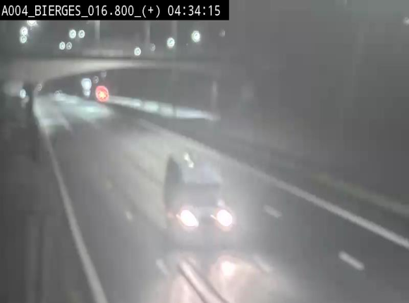 <h2>Webcam à Wavre, à hauteur de la sortie 5 Bierges. Vue orientée vers Namur</h2>