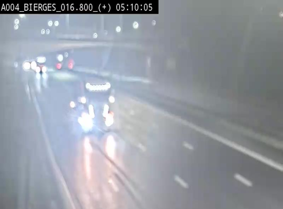 <h2>Webcam à Wavre, à hauteur de la sortie 5 Bierges. Vue orientée vers Namur</h2>