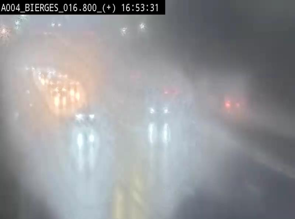 <h2>Webcam à Wavre, à hauteur de la sortie 5 Bierges. Vue orientée vers Namur</h2>