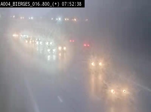 <h2>Webcam à Wavre, à hauteur de la sortie 5 Bierges. Vue orientée vers Namur</h2>