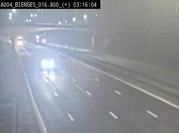 <h2>Webcam à Wavre, à hauteur de la sortie 5 Bierges. Vue orientée vers Namur</h2>