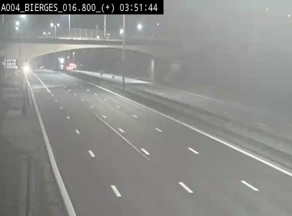<h2>Webcam à Wavre, à hauteur de la sortie 5 Bierges. Vue orientée vers Namur</h2>