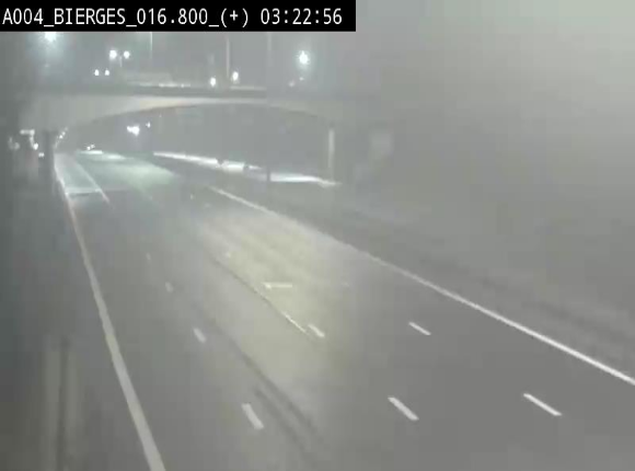 <h2>Webcam à Wavre, à hauteur de la sortie 5 Bierges. Vue orientée vers Namur</h2>