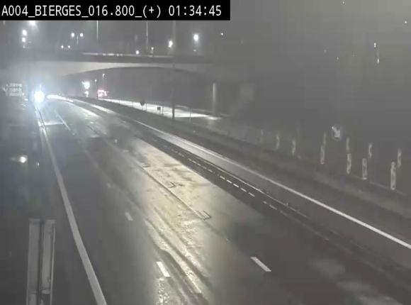 <h2>Webcam à Wavre, à hauteur de la sortie 5 Bierges. Vue orientée vers Namur</h2>