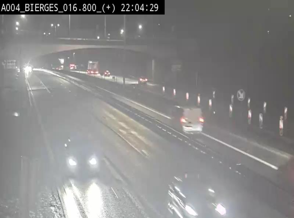 <h2>Webcam à Wavre, à hauteur de la sortie 5 Bierges. Vue orientée vers Namur</h2>