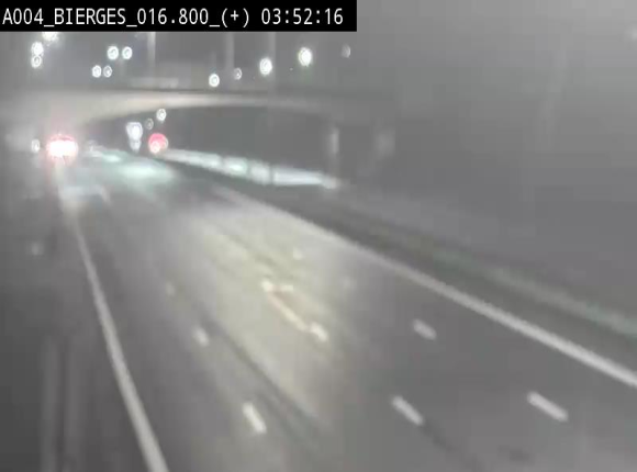 <h2>Webcam à Wavre, à hauteur de la sortie 5 Bierges. Vue orientée vers Namur</h2>