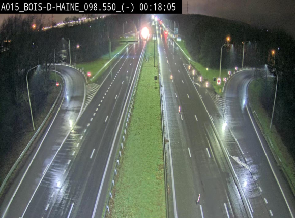 <h2>Webcam autoroute Belgique - Bois d'Haine - E42 - BK 98.6</h2>