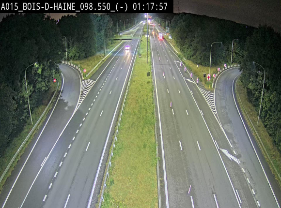<h2>Webcam autoroute Belgique - Bois d'Haine - E42 - BK 98.6</h2>