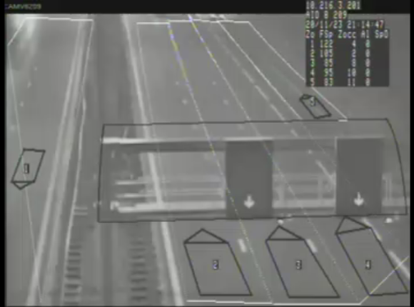 Caméra trafic Belgique - E40 (A3), Sterrebeek direction Louvain/Liège