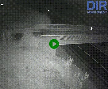 <h2>Webcam sur A84 à hauteur de Pont-Farcy, au niveau du pont autoroutier sur la Vire, au sud de Saint-Lô</h2>