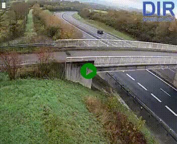 <h2>Webcam sur A84 à hauteur de Pont-Farcy, au niveau du pont autoroutier sur la Vire, au sud de Saint-Lô</h2>