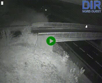 <h2>Webcam sur A84 à hauteur de Pont-Farcy, au niveau du pont autoroutier sur la Vire, au sud de Saint-Lô</h2>