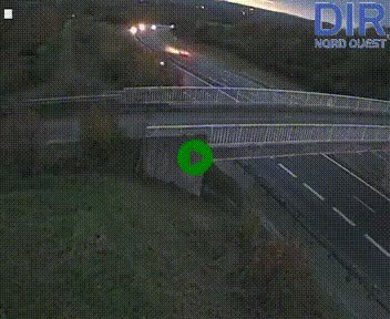 <h2>Webcam sur A84 à hauteur de Pont-Farcy, au niveau du pont autoroutier sur la Vire, au sud de Saint-Lô</h2>