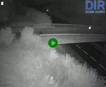 <h2>Webcam sur A84 à hauteur de Pont-Farcy, au niveau du pont autoroutier sur la Vire, au sud de Saint-Lô</h2>