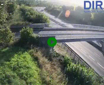 <h2>Webcam sur A84 à hauteur de Pont-Farcy, au niveau du pont autoroutier sur la Vire, au sud de Saint-Lô</h2>