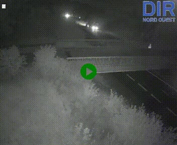 <h2>Webcam sur A84 à hauteur de Pont-Farcy, au niveau du pont autoroutier sur la Vire, au sud de Saint-Lô</h2>