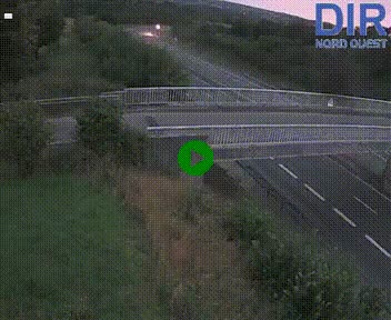 <h2>Webcam sur A84 à hauteur de Pont-Farcy, au niveau du pont autoroutier sur la Vire, au sud de Saint-Lô</h2>