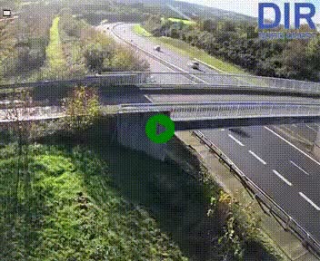 <h2>Webcam sur A84 à hauteur de Pont-Farcy, au niveau du pont autoroutier sur la Vire, au sud de Saint-Lô</h2>