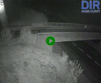 <h2>Webcam sur A84 à hauteur de Pont-Farcy, au niveau du pont autoroutier sur la Vire, au sud de Saint-Lô</h2>