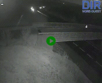 Webcam sur A84 à hauteur de Pont-Farcy, au niveau du pont autoroutier sur la Vire, au sud de Saint-Lô