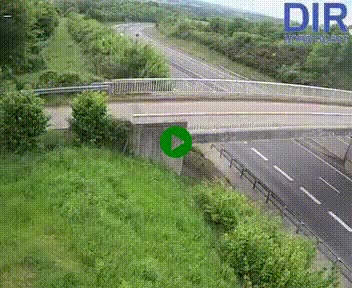 <h2>Webcam sur A84 à hauteur de Pont-Farcy, au niveau du pont autoroutier sur la Vire, au sud de Saint-Lô</h2>