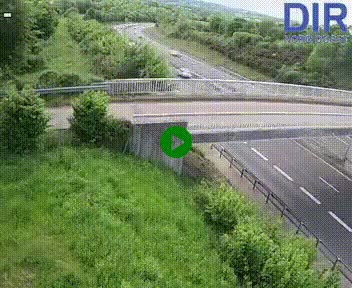 <h2>Webcam sur A84 à hauteur de Pont-Farcy, au niveau du pont autoroutier sur la Vire, au sud de Saint-Lô</h2>