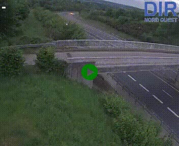<h2>Webcam sur A84 à hauteur de Pont-Farcy, au niveau du pont autoroutier sur la Vire, au sud de Saint-Lô</h2>