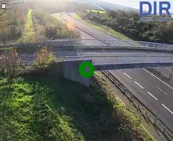 <h2>Webcam sur A84 à hauteur de Pont-Farcy, au niveau du pont autoroutier sur la Vire, au sud de Saint-Lô</h2>