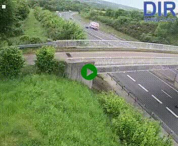 <h2>Webcam sur A84 à hauteur de Pont-Farcy, au niveau du pont autoroutier sur la Vire, au sud de Saint-Lô</h2>