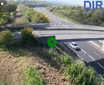<h2>Webcam sur A84 à hauteur de Pont-Farcy, au niveau du pont autoroutier sur la Vire, au sud de Saint-Lô</h2>