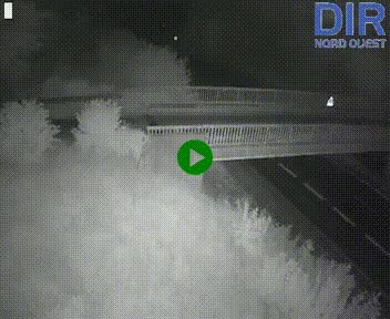 <h2>Webcam sur A84 à hauteur de Pont-Farcy, au niveau du pont autoroutier sur la Vire, au sud de Saint-Lô</h2>
