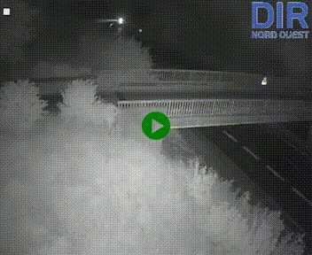 <h2>Webcam sur A84 à hauteur de Pont-Farcy, au niveau du pont autoroutier sur la Vire, au sud de Saint-Lô</h2>
