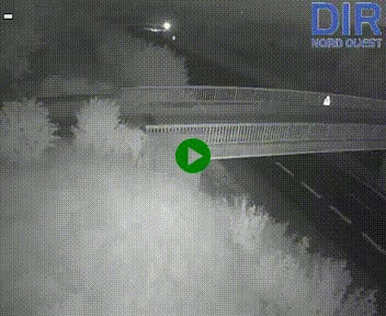 <h2>Webcam sur A84 à hauteur de Pont-Farcy, au niveau du pont autoroutier sur la Vire, au sud de Saint-Lô</h2>