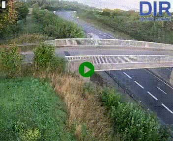 <h2>Webcam sur A84 à hauteur de Pont-Farcy, au niveau du pont autoroutier sur la Vire, au sud de Saint-Lô</h2>