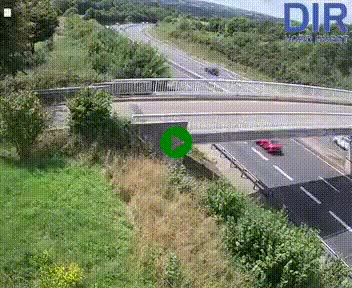 <h2>Webcam sur A84 à hauteur de Pont-Farcy, au niveau du pont autoroutier sur la Vire, au sud de Saint-Lô</h2>