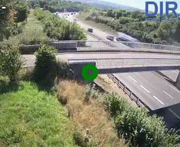 <h2>Webcam sur A84 à hauteur de Pont-Farcy, au niveau du pont autoroutier sur la Vire, au sud de Saint-Lô</h2>