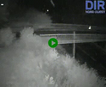 <h2>Webcam sur A84 à hauteur de Pont-Farcy, au niveau du pont autoroutier sur la Vire, au sud de Saint-Lô</h2>