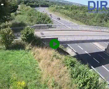 <h2>Webcam sur A84 à hauteur de Pont-Farcy, au niveau du pont autoroutier sur la Vire, au sud de Saint-Lô</h2>