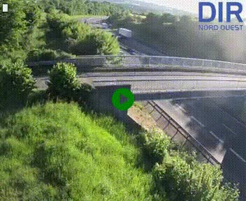 <h2>Webcam sur A84 à hauteur de Pont-Farcy, au niveau du pont autoroutier sur la Vire, au sud de Saint-Lô</h2>