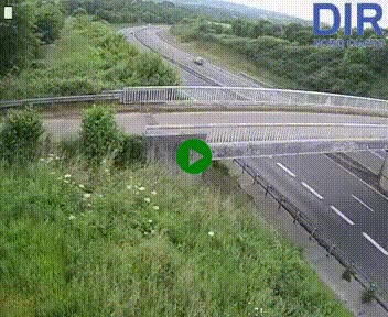 <h2>Webcam sur A84 à hauteur de Pont-Farcy, au niveau du pont autoroutier sur la Vire, au sud de Saint-Lô</h2>