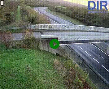 <h2>Webcam sur A84 à hauteur de Pont-Farcy, au niveau du pont autoroutier sur la Vire, au sud de Saint-Lô</h2>