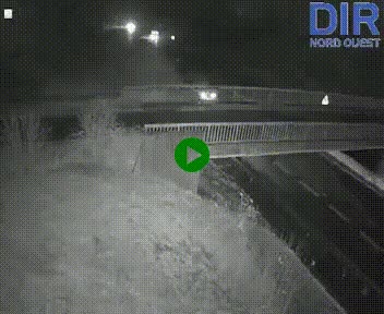 <h2>Webcam sur A84 à hauteur de Pont-Farcy, au niveau du pont autoroutier sur la Vire, au sud de Saint-Lô</h2>