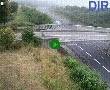 Webcam sur A84 à hauteur de Pont-Farcy, au niveau du pont autoroutier sur la Vire, au sud de Saint-Lô
