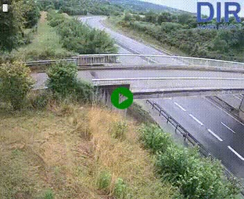Webcam sur A84 à hauteur de Pont-Farcy, au niveau du pont autoroutier sur la Vire, au sud de Saint-Lô