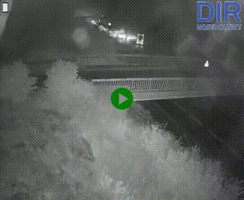 Webcam sur A84 à hauteur de Pont-Farcy, au niveau du pont autoroutier sur la Vire, au sud de Saint-Lô
